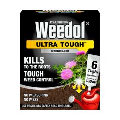 Weedol Ultra Tough Weedkiller - 6 Tubes