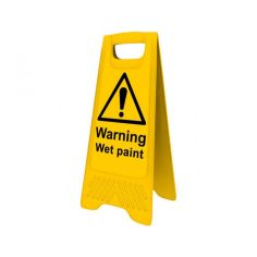 Heavy Duty Warning Wet Paint A-Board