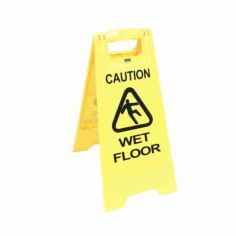 Wet Floor Sign - A Frame (Yellow)
