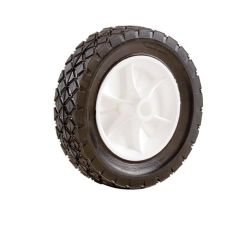 Spare Wheel With White Hub - 8"