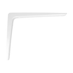 Amig White Aluminium Shelf Bracket - 300 X 200mm