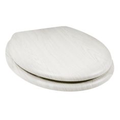 Tema Woodland Inspired Toilet Seat - Matt White Finish