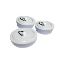 White Rubber Bath/ Sink Plugs