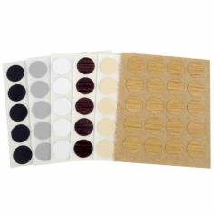 White Self Adhesive Caps - Pack of 100