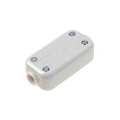 Dencon 5A, 2 Terminal Fixed Connector - White