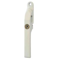 ASEC Locking Window Casement Handle - White