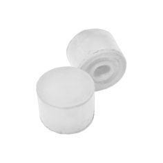 White Rubber Door Stops - 35mm