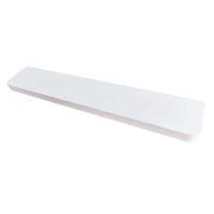 Shelfit Round Corner High Gloss White Floating Shelf 500mm x 145mm x 38mm