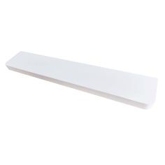 Shelfit Round Corner High Gloss White Floating Shelf 500mm x 145mm x 38mm