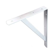 Home Essentials Industrial Heavy Duty Bracket White - 400 x 270mm 