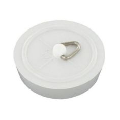 Securit Sink Plug White 38mm (1 3/4")