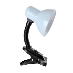 Clip on White Desk Lamp