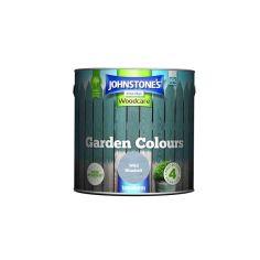 Johnstones Woodcare Garden Colours Paint - Wild Blueberry 2.5L