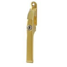 ASEC Locking Window Casement Handle - Brass