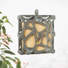 Anna Window Bird Feeder Recycled Grey