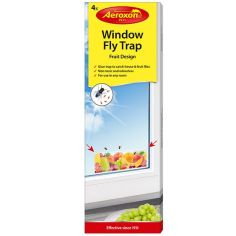 Aeroxon Window Fly Trap Fruit - Pack of 4