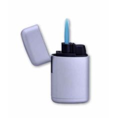 Rubber Metal Capsule Jet Flame Lighter - Windproof