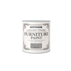 Rust-Oleum Chalky Finish Furniture Paint Winter Grey 125ml