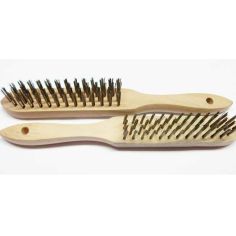 4 Row Wooden Handle Wire Brush (Each)
