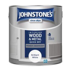 Johnstones Quick Dry Primer Undercoat - Brilliant White 2.5L