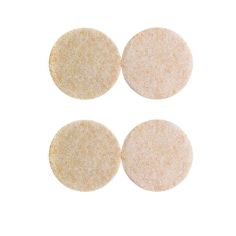 Woodside Round Self Adhesive Felt Pads - 75mm - Pack of 4