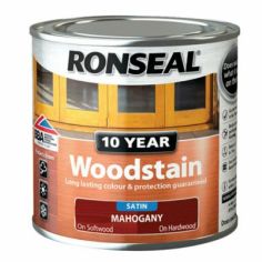 Ronseal 10 Year Woodstain Mahogany - 250ml