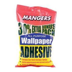Mangers All Purpose Wallpaper Adhesive - 10 Roll Pack