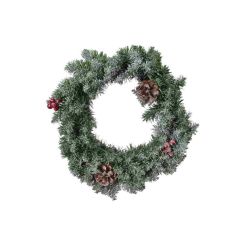 Frosted Sherwood Wreath - 60cm