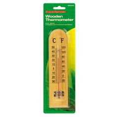 SupaGarden Wooden Thermometer