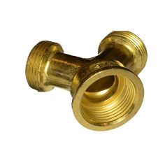 Appliance Y Piece Brass