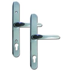 YALE UPVC Lever Door Furniture - Retro (Polished Chrome)