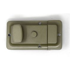 Yale Essentials Nightlatch Green