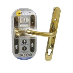 YALE UPVC Lever Door Furniture - Retro (Brass)