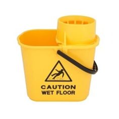 Dosco Hygiene Colour Coded Mop Bucket - Yellow