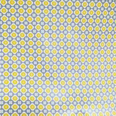 Yellow Dials Oilcloth