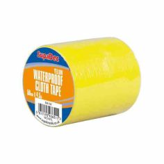 Waterproof Cloth Tape 48mm x 4.5m - Yellow