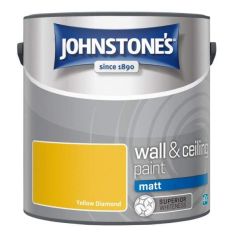 Johnstone's Wall & Ceiling Matt - Yellow Diamond - 2.5L