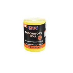 Stuk Decorators Roll 120 Grit Yellow - 5m 