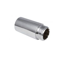 Chrome Plated Extension Connector - 1/2 l-15mm
