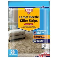 Zero In Carpet Beetle Strips