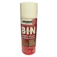 Zinsser BIN Primer, Sealer & Stain Killer Spray - 400ml