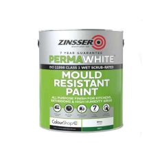 Zinsser Perma-White Interior Paint - White Matt 1L