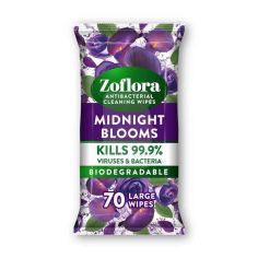 Zoflora Mid Bloom Large Wipes - Pack of 70