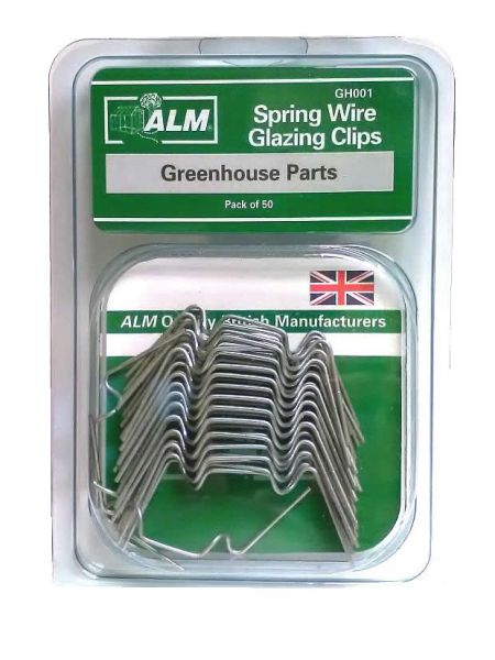 Repair Kit Spring Wire Glazing Clips Green House Service By ALM