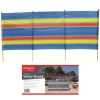 Redwood 4 Pole Windbreak 225cm Beach Camping Wind Shelter Portable Outdoor Screen