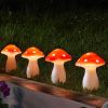 Fairy Mushroom Solar Stake Lights | Colourful Garden Border Lights - Set of 4