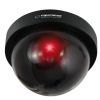 Dummy Dome Surveillance Camera with Flashing LED – Indoor and Outdoor Deterrent