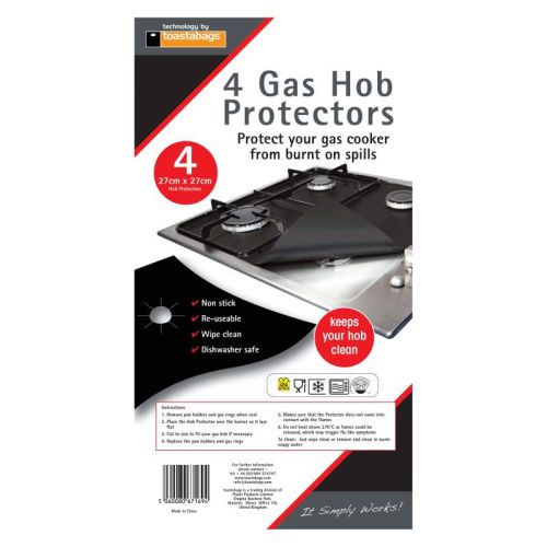 Gas hob protectors black top