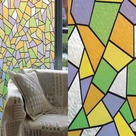 Stained Glass Effect Self Adhesive Contact - 2m x 45cm