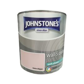 Johnstones Wall & Ceiling Soft Sheen Paint - Ballet Slipper 2.5L